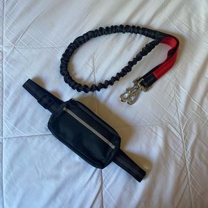 Hands-Free Dog Leash with Removable Pouch